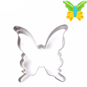 Butterfly Shaped Steel Cookie Molder