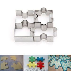 Cookie Puzzle Shaped Cutters