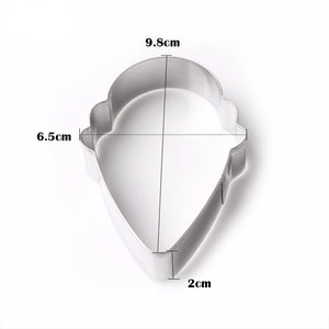 Stainless Steel Ice Cream Shaped Cookie Cutter