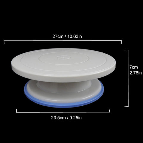 Plastic Turntable Cake Stand