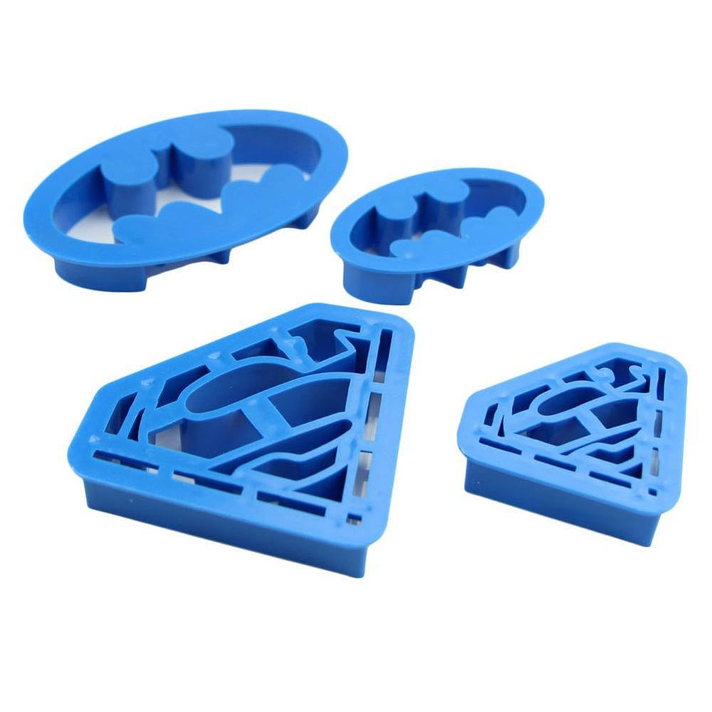 Customize Superman & Batman Cookie Cutters