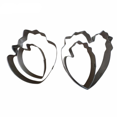 Peony Flower Petals Cookie Cutters
