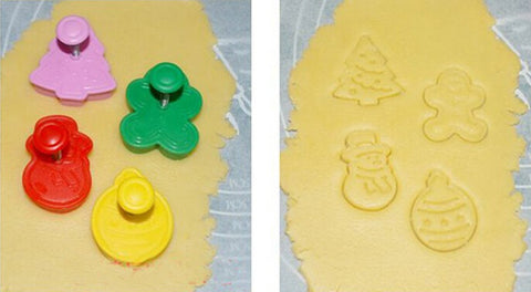 Christmas Theme Cookie Stamps
