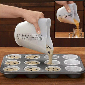 Heart Shaped Silicone Measuring Cups