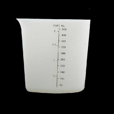 Heart Shaped Silicone Measuring Cups