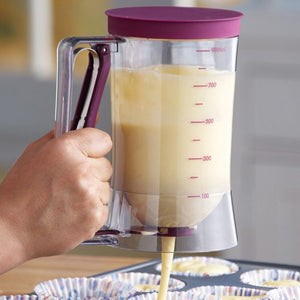 Purple Plastic Batter Dispenser