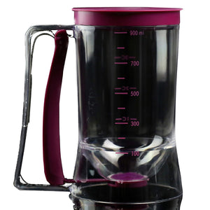 Purple Plastic Batter Dispenser
