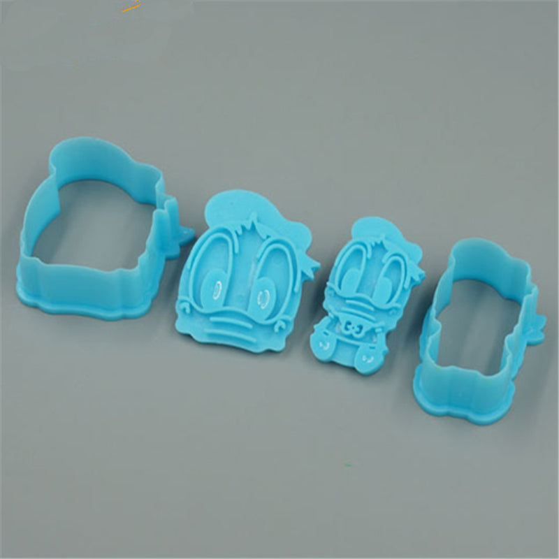 Animated Mini Donald Duck Cookie Molder