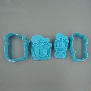 Animated Mini Donald Duck Cookie Molder