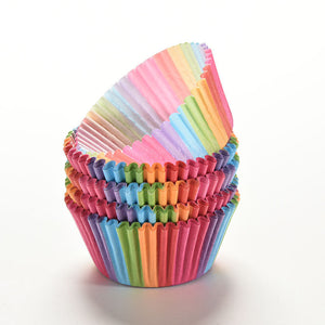 Colorful Cupcake And Muffin Wrapper