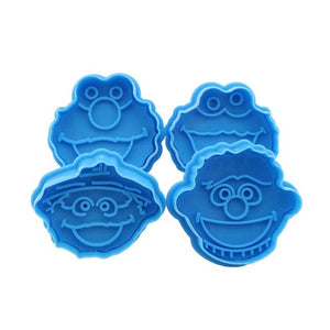 Sesame Street Cookie/Biscuit Cutters