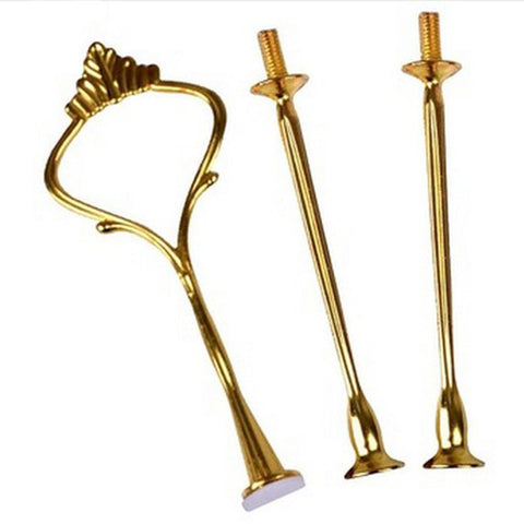 Metal Crown Cake Stand Handle